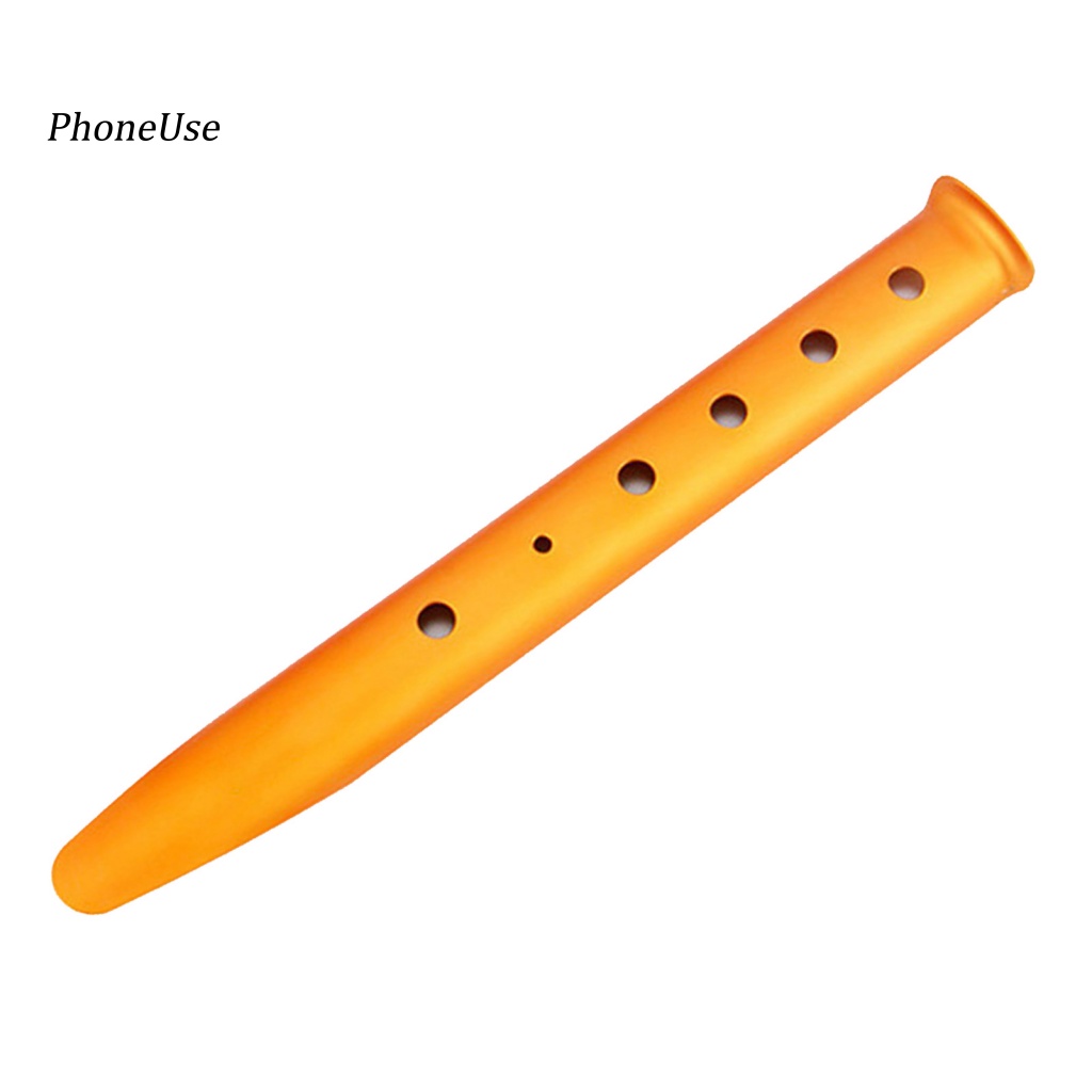 Cọc Dựng Lều PU 31cm Bằng Hợp Kim Nhôm Chống Gió Bền Bỉ Hình Chữ U Cho Cắm Trại