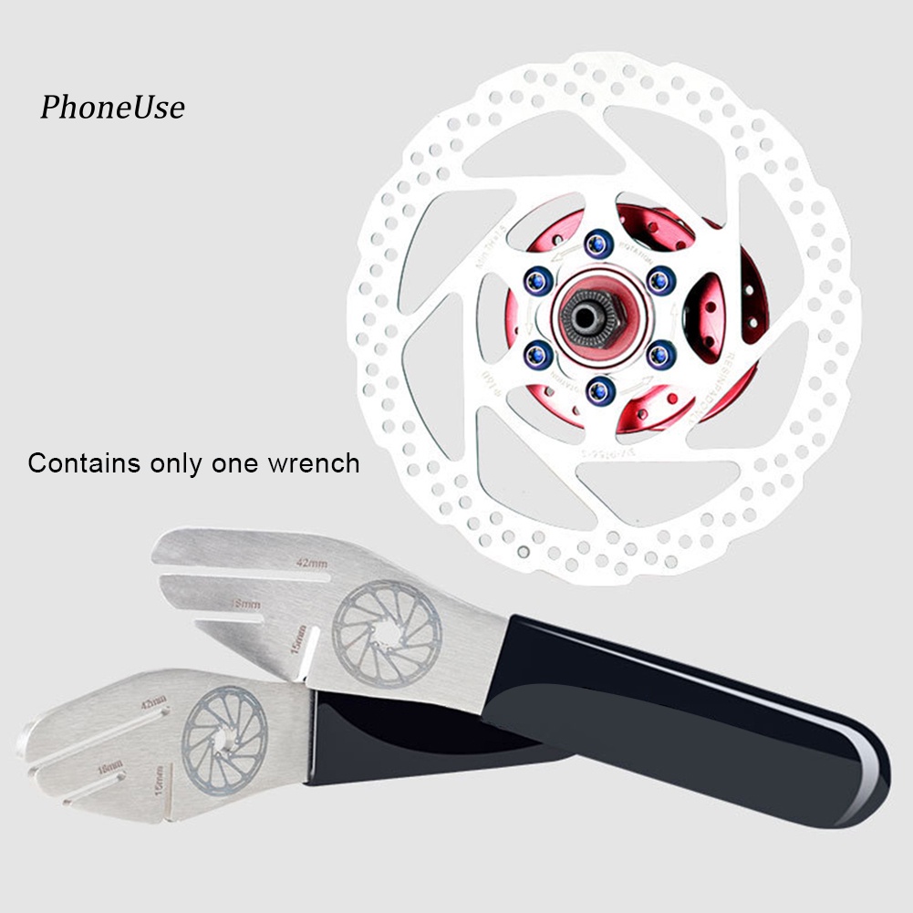 Cờ Lê Điều Chỉnh Phanh Đĩa Xe Đạp Bằng Da PU