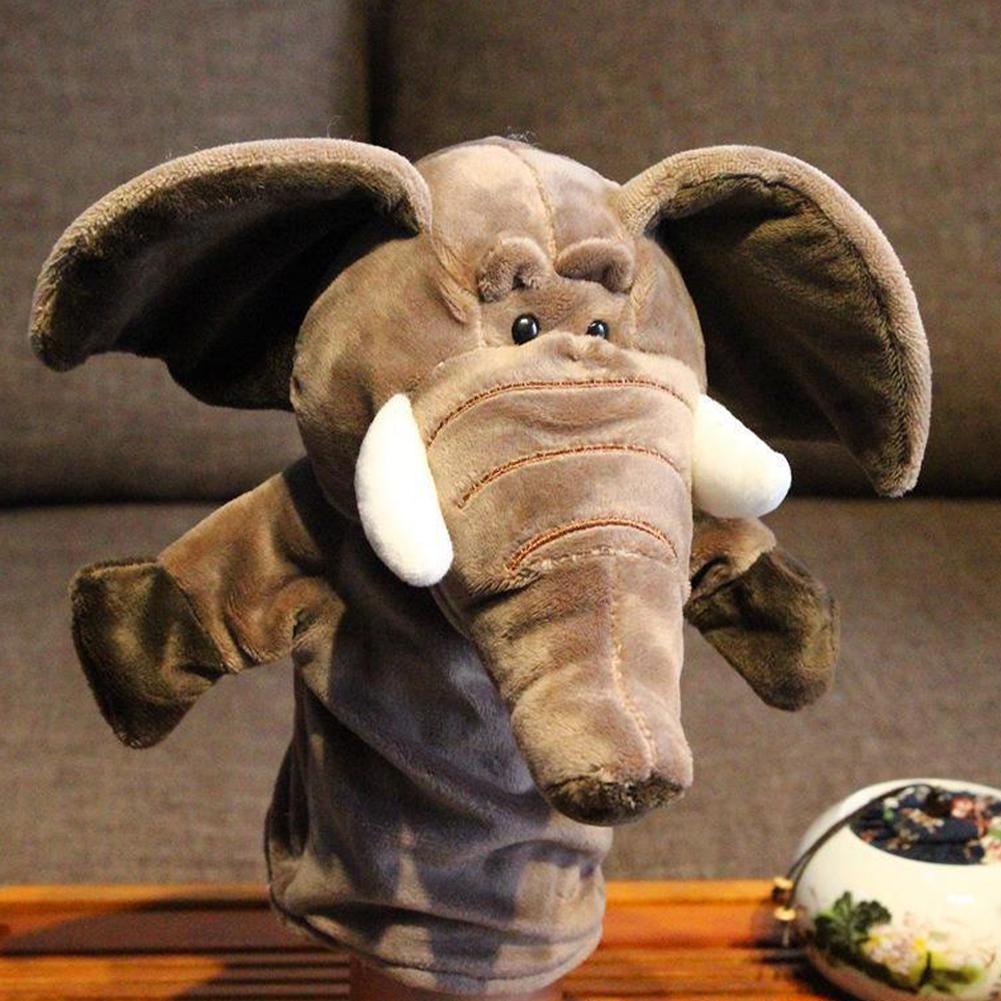 Con Rối Đeo Tay Con Voi Nhồi Bông Dễ Thương I1W6