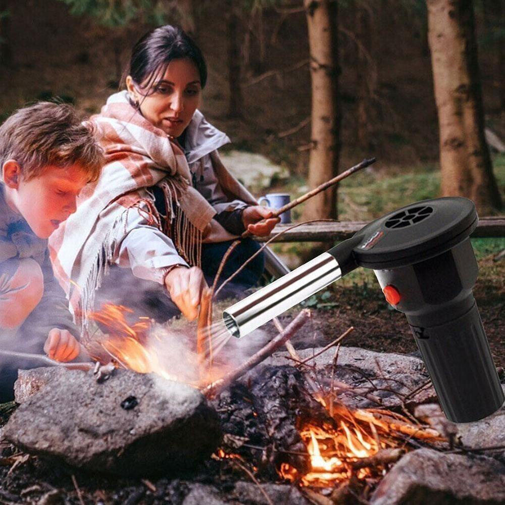 Quạt Điện Thổi Khí Nướng BBQ Dùng Cho Hoạt Động Ngoài Trời