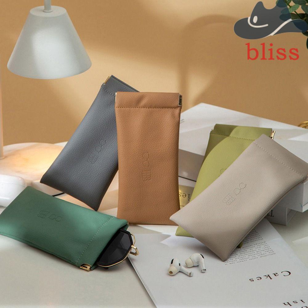 Hộp Đựng Mắt Kính Tự Động Đóng Kín Bằng Da Chống Nước Cho Nam