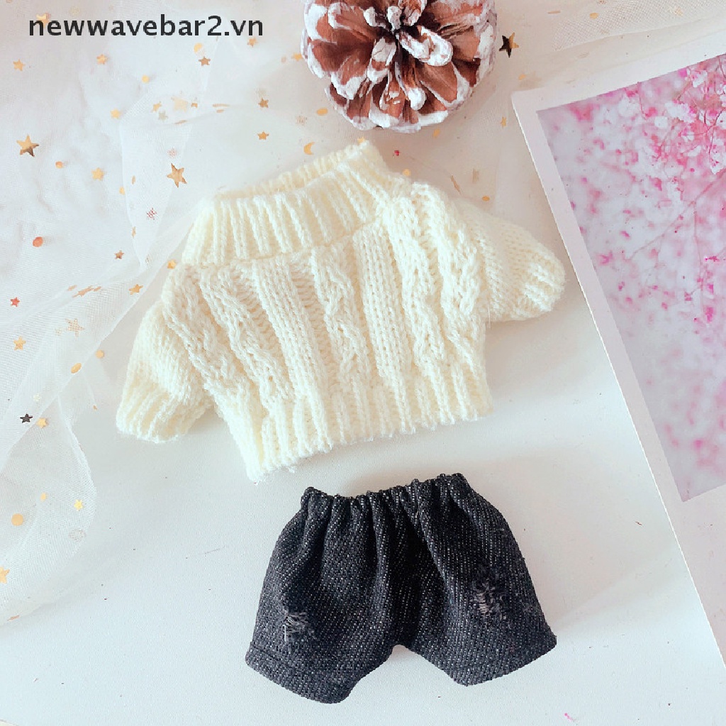 [Mới] Phụ Kiện Quần Áo Cho Búp Bê Nhồi Bông Dài 20cm