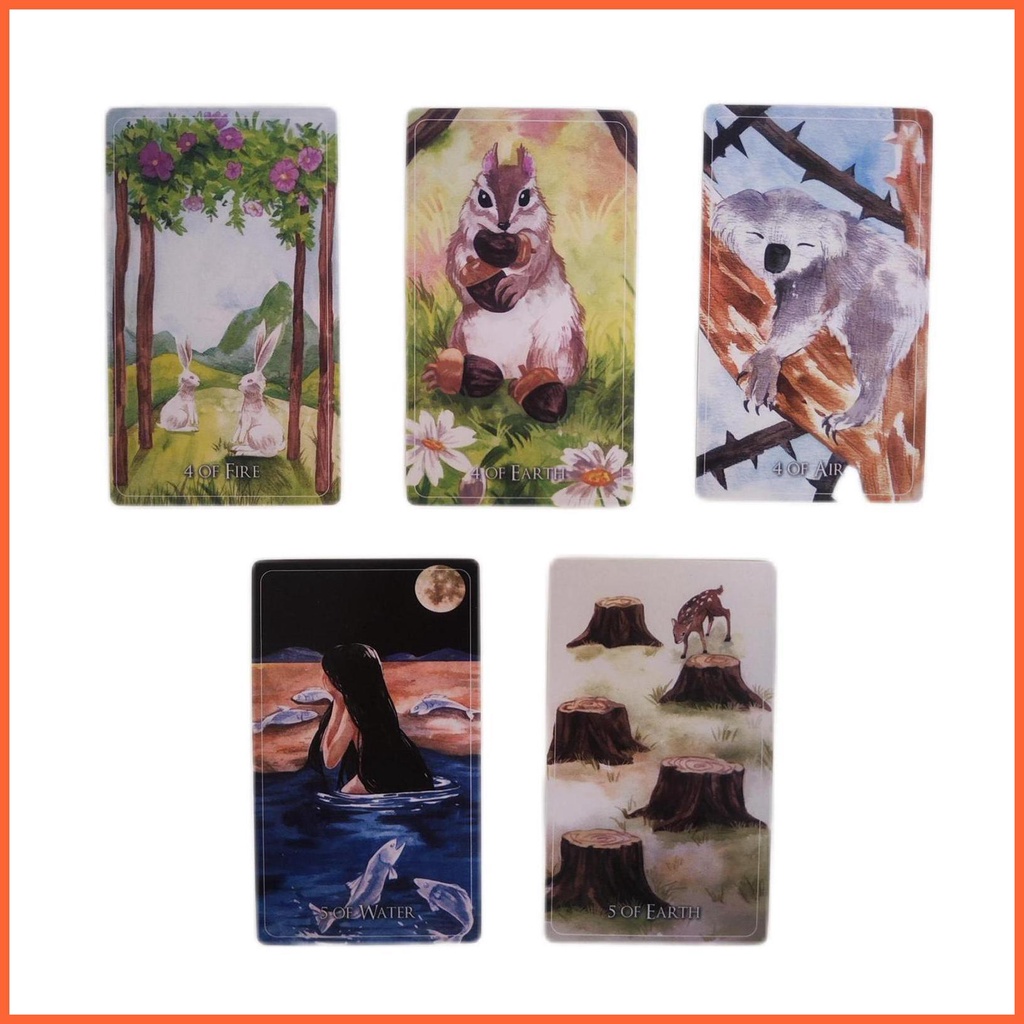 Bộ Bài Tarot Tiếng Anh Hoang Dã Cho Gia Đình