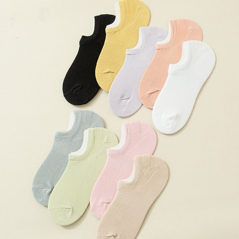 Đôi Vớ Thuyền Bằng Cotton Thoáng Khí Nhiều Màu Sắc Bắt Mắt Cho Nữ