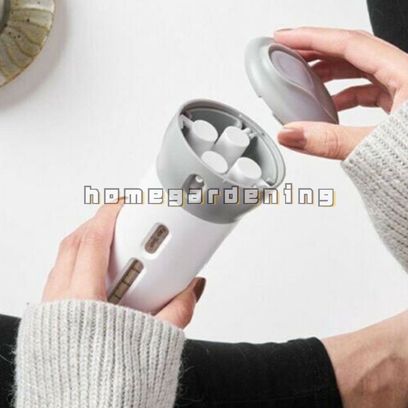 Bộ Chai Rỗng 4 Trong 1 Dùng Đựng Xà Phòng Chống Rò Rỉ Tiện Dụng Khi Đi Du Lịch