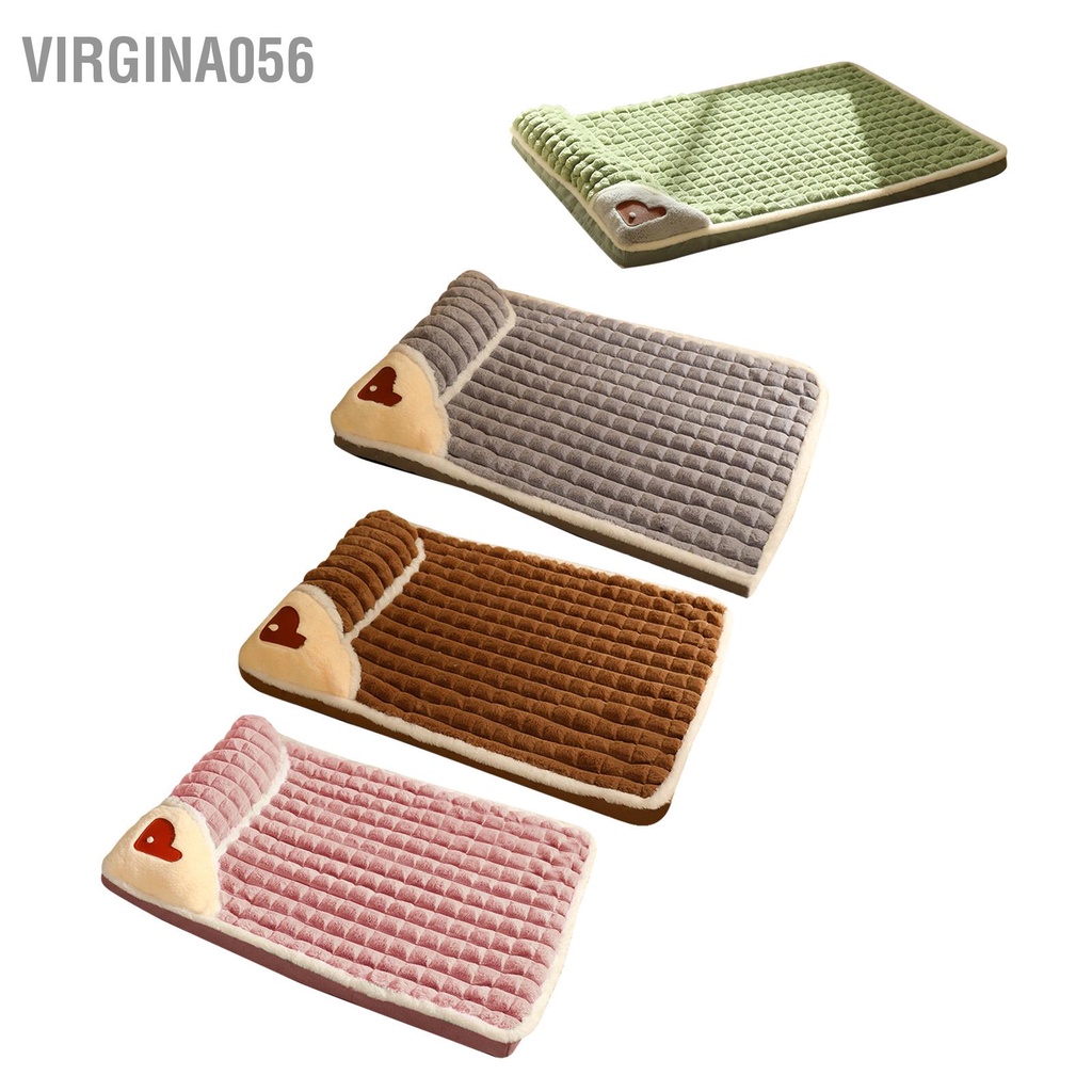 Virgina056 Pet Pad Bed Removable Washable High Rebound Soft Dày Dog Mat cho chó vừa và nhỏ