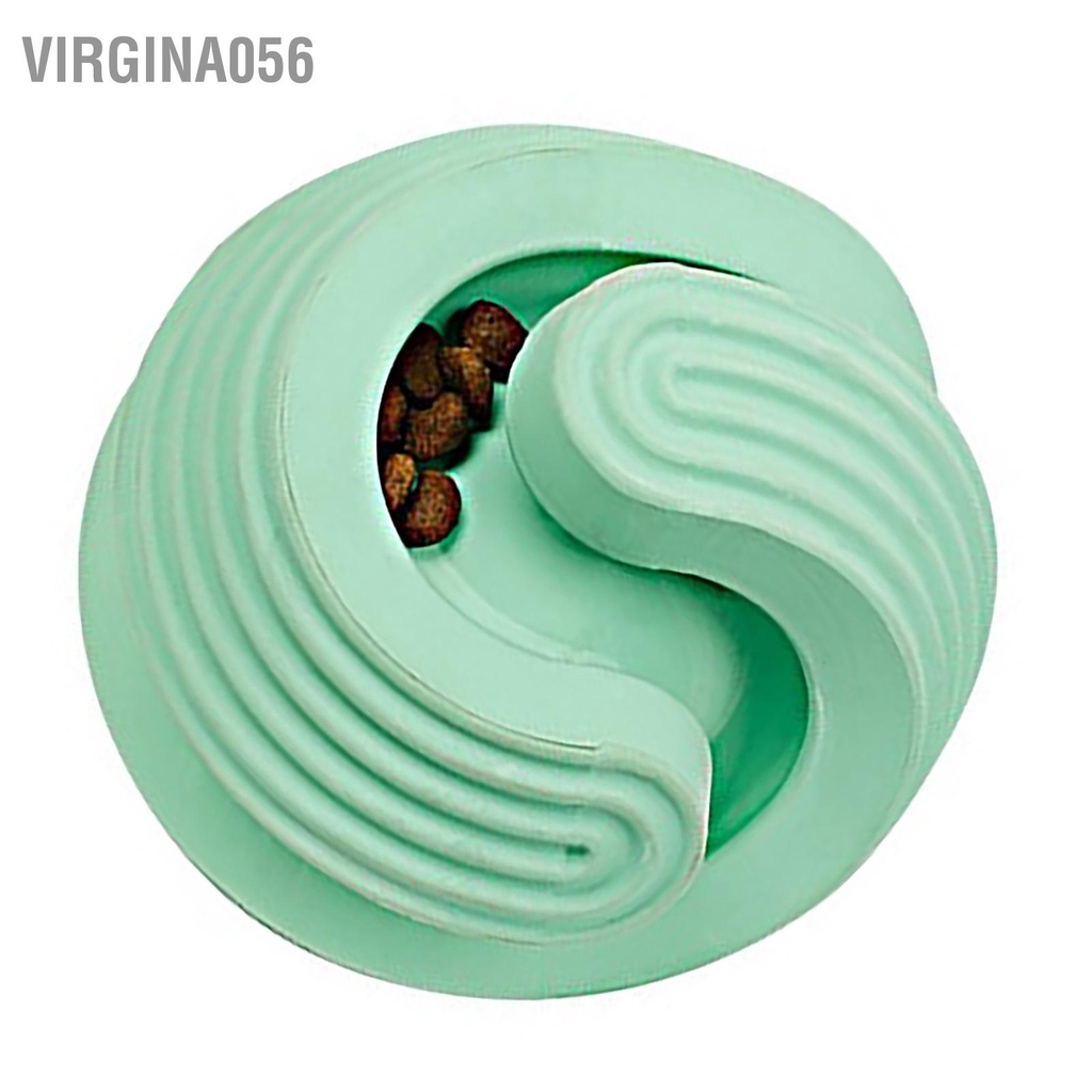 Virgina056 Thức Ăn Cho Chó Pha Chế Bóng Răng Vệ Sinh Cắn Chống Chậm Cao Su Thú Cưng Điều Trị Đồ Chơi Xếp Hình Ngoài Trời Huấn Luyện