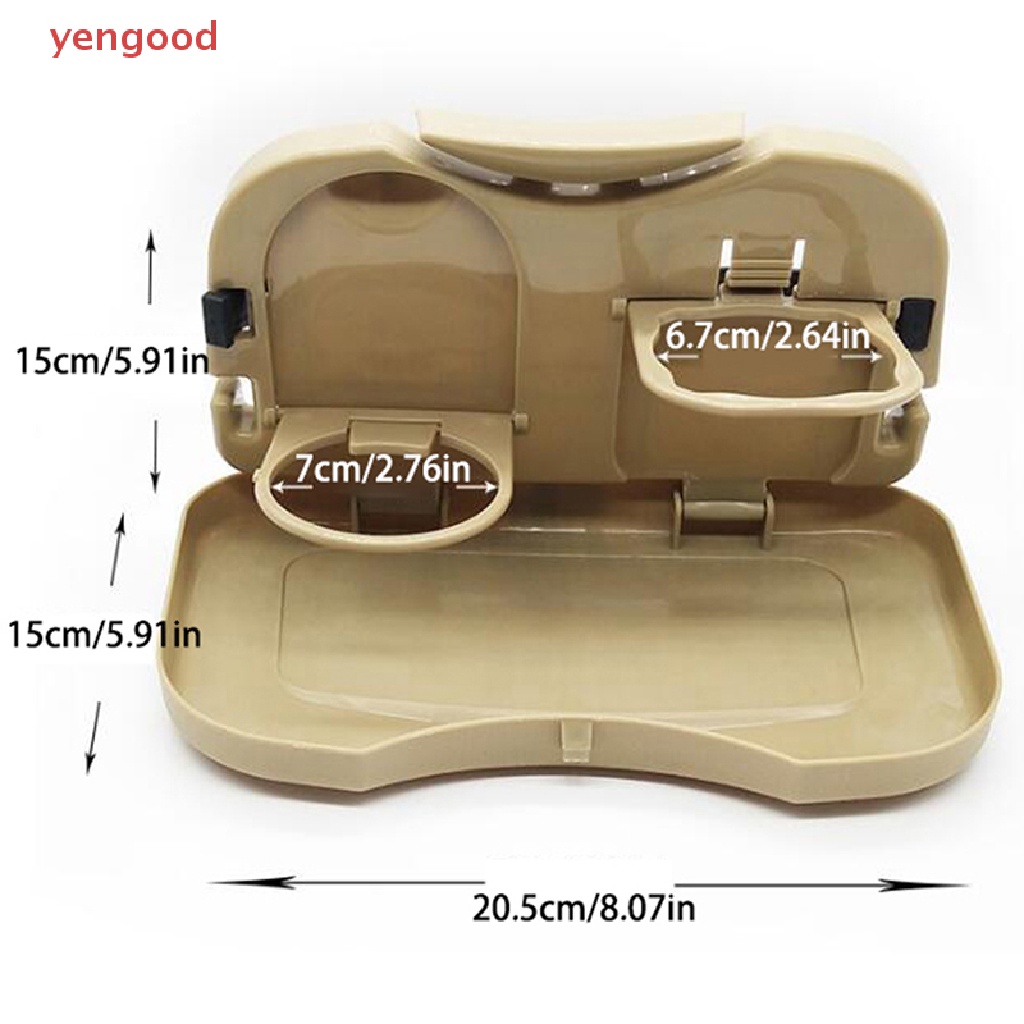 Giá Đỡ Thức Ăn / Nước Uống Gắn Lưng Ghế Ngồi Xe Hơi Tiện Dụng