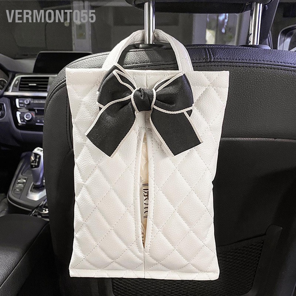 Túi Đựng Khăn Giấy Chống Nước Treo Xe Hơi