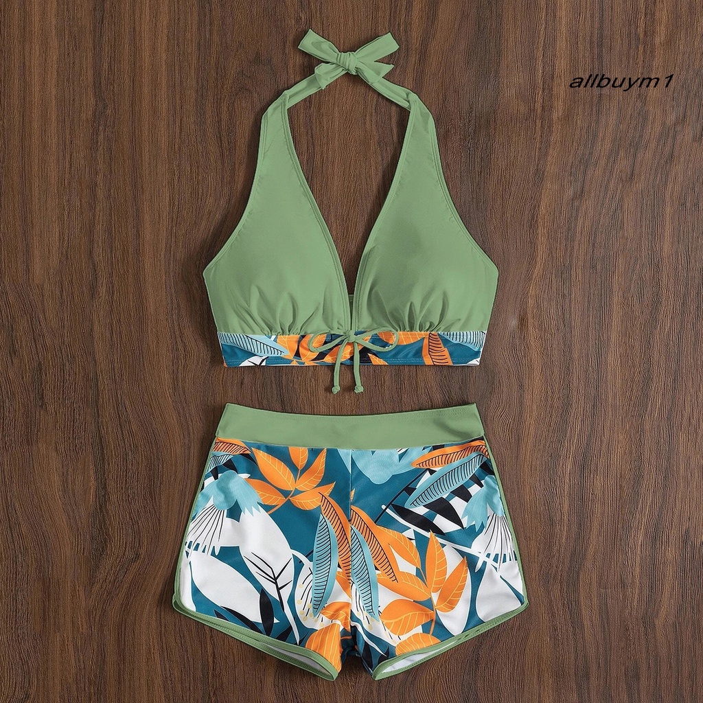 Bộ Bikini 2 Mảnh Họa Tiết Hoa Thời Trang Gợi Cảm Cho Nữ