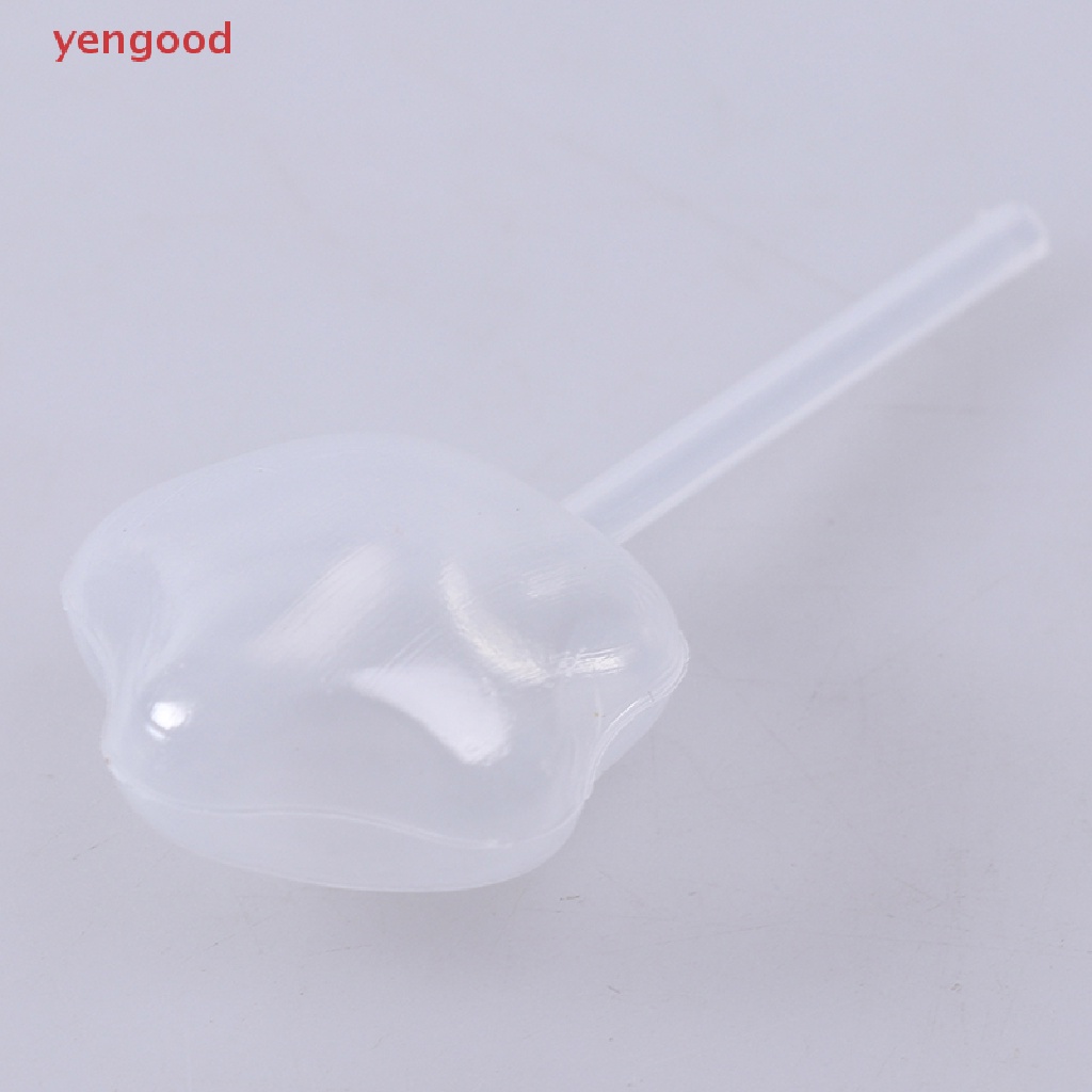 Set 50 Ống Hút Nhỏ Giọt Dùng Một Lần Để Làm Kem Thạch / Sữa