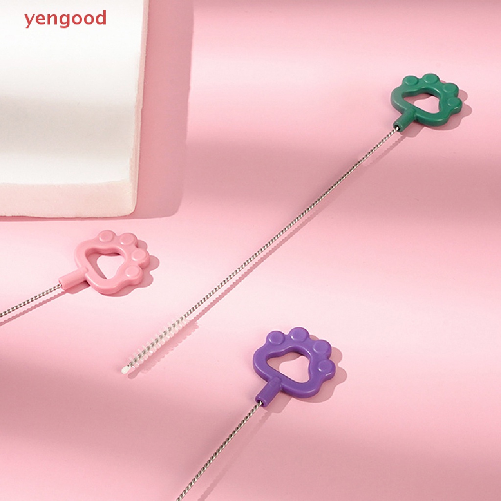 (YGD) Cọ Nylon Xoắn Ốc Chất Lượng Cao Vệ Sinh Ống Hút / Bàn Phím / Mắt Kính / Trang Sức