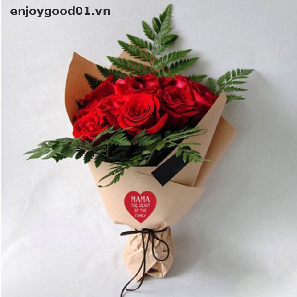 Cuộn 500 Sticker Niêm Phong Bao Thư Mẹ In Chữ Thank You