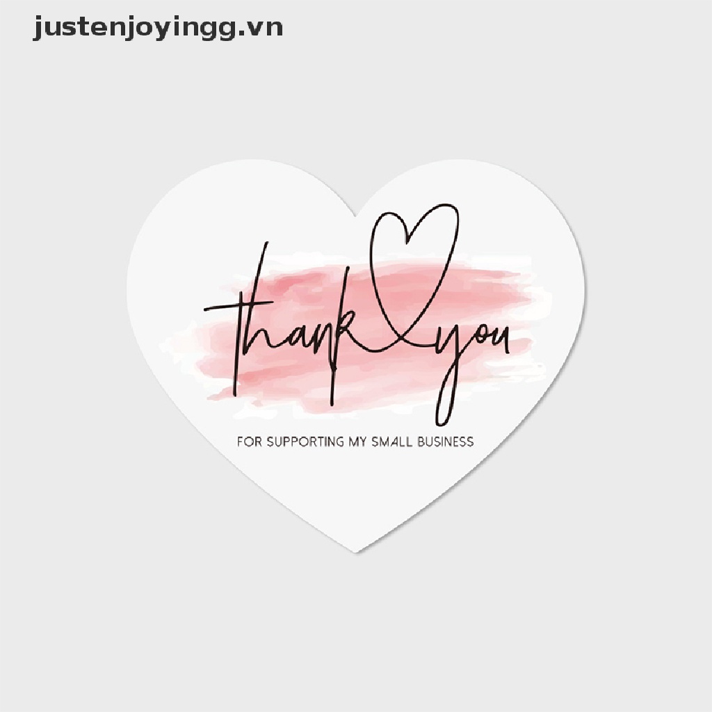 Bộ 30 Thẻ Trang Trí Hình Trái Tim In Chữ Tiếng Anh justenjoyingg.vn
