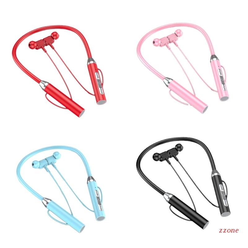 Tai Nghe zzz Bluetooth Không Dây Đeo Cổ Kiểu Dáng Thể Thao
