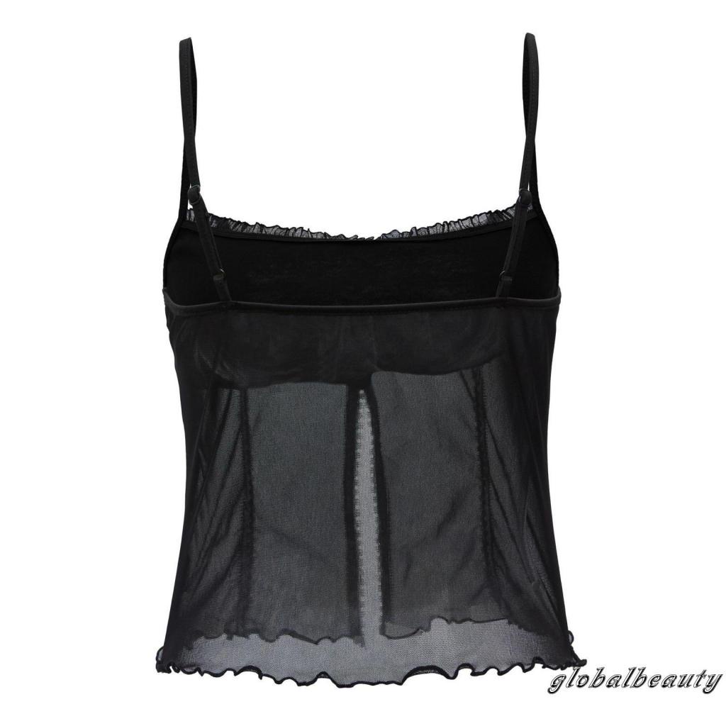 Áo Croptop Hai Dây Màu Sắc Thời Trang Gợi Cảm Cho Nữ