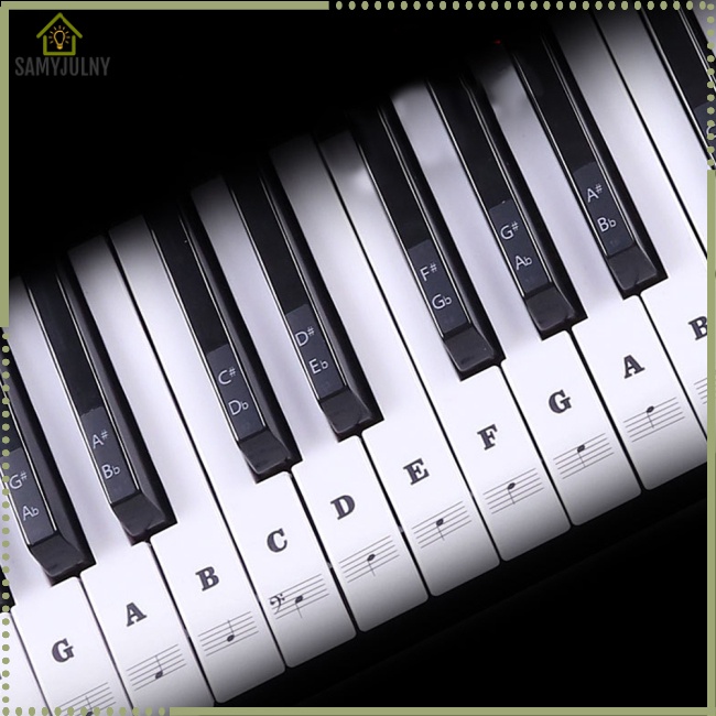 Miếng Dán Phím Đàn Piano Trong Suốt 88 Phím