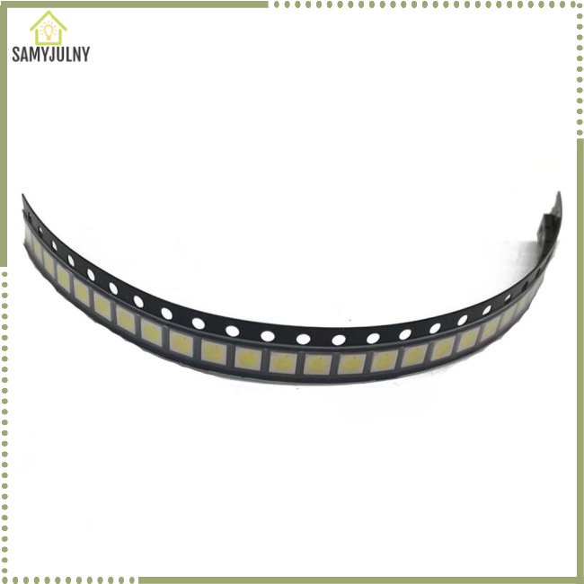 Set 50 / 100 Đèn LED Diodes 2W 6V / 1W 3V 3535 SMD Ánh Sáng Trắng Dành Cho TV