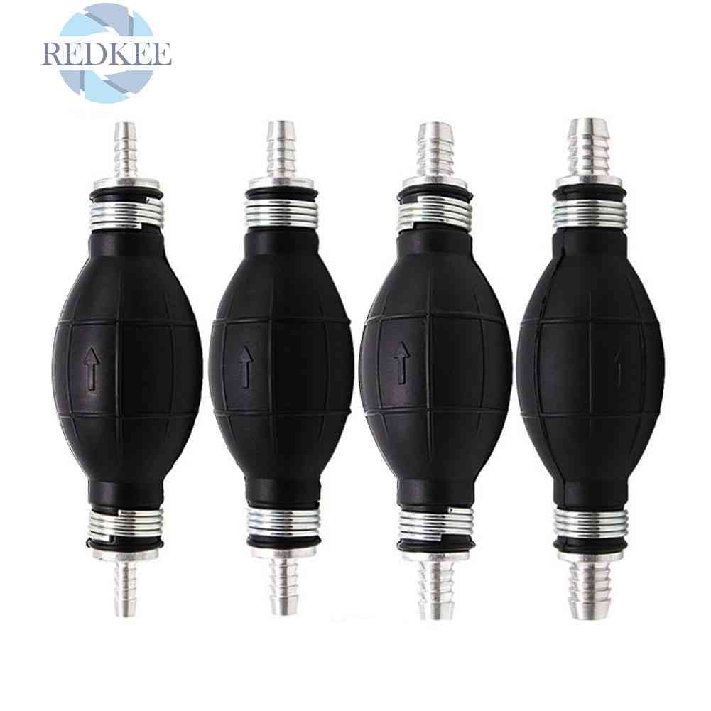 Bơm Nhiên Liệu Có Tay Cầm Cao Su 10 / 12mm Cho Xe Hơi