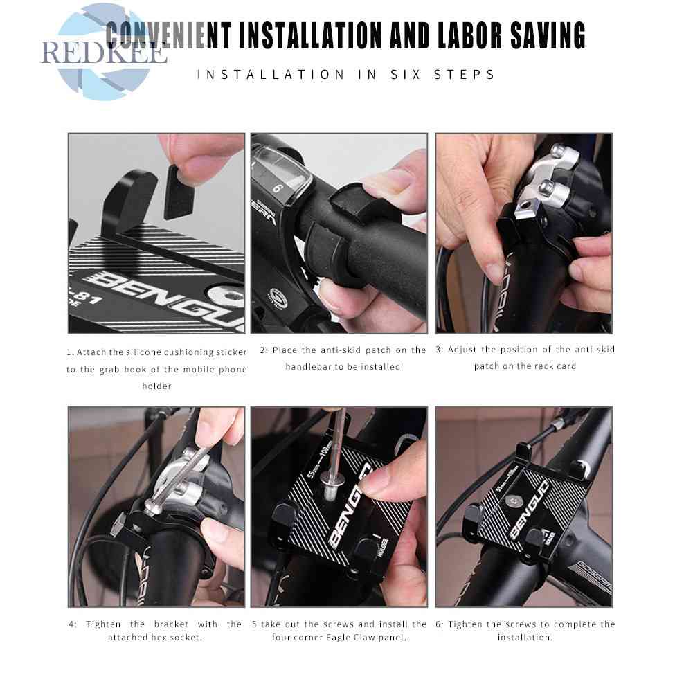 Giá Đỡ Điện Thoại X-81 Gắn Tay Lái Xe Máy / Xe Đạp Điện
