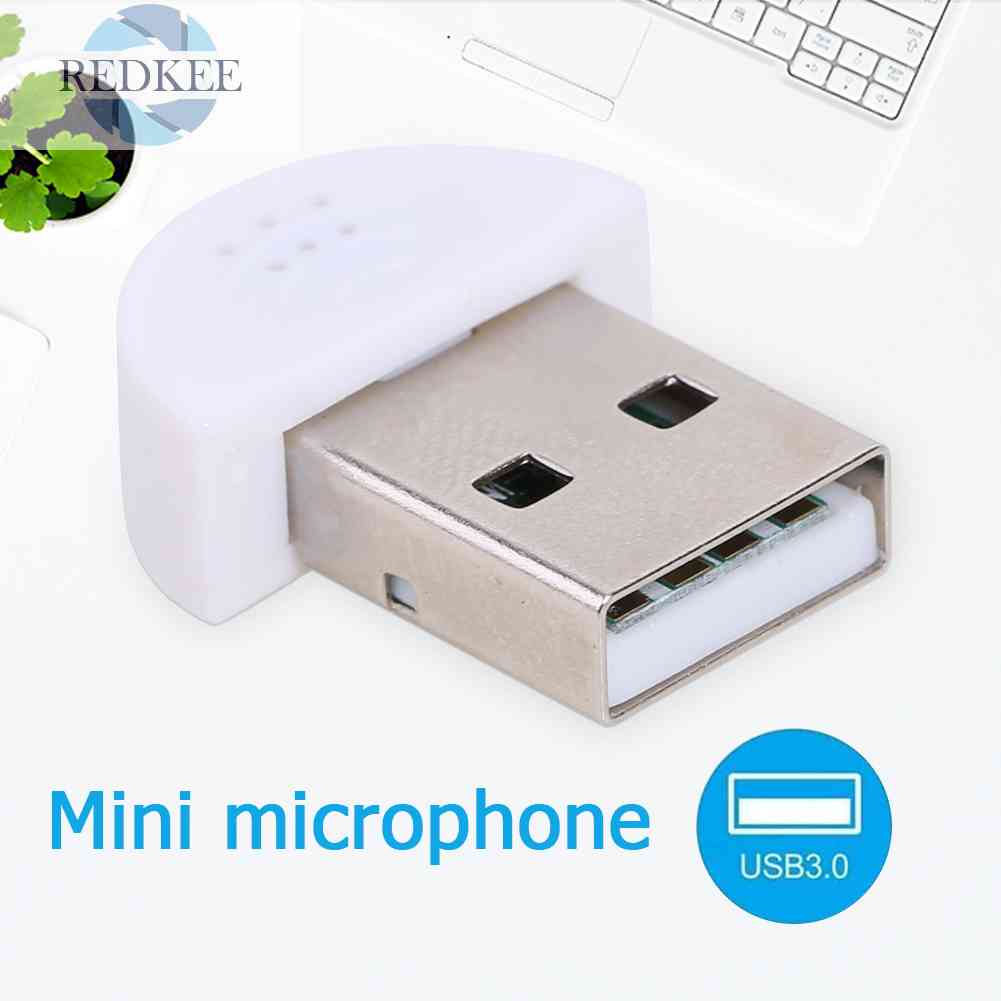 Usb Mini Kết Nối Micro Âm Thanh Trực Tiếp Cho PC Mac