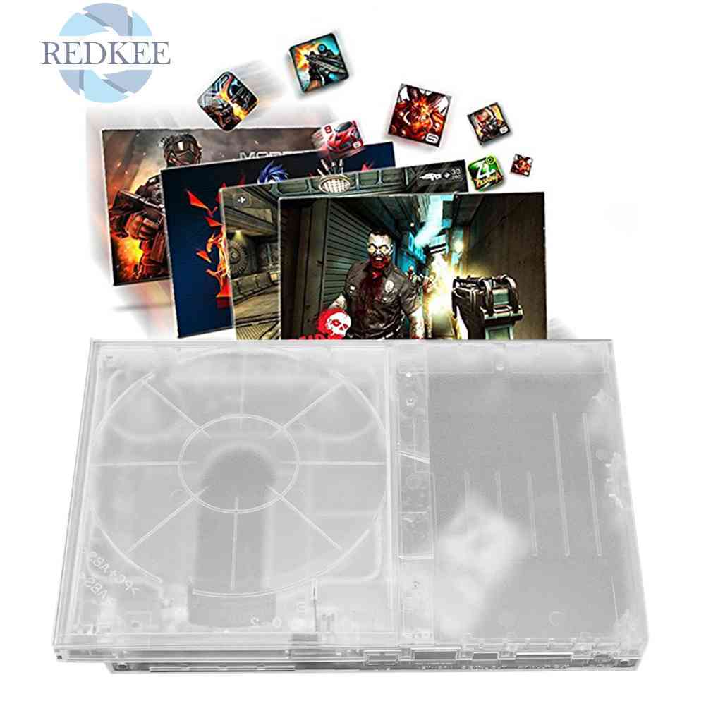 Vỏ Trong Suốt Thay Thế Cho PS2 Slim SCPH 7xxxx