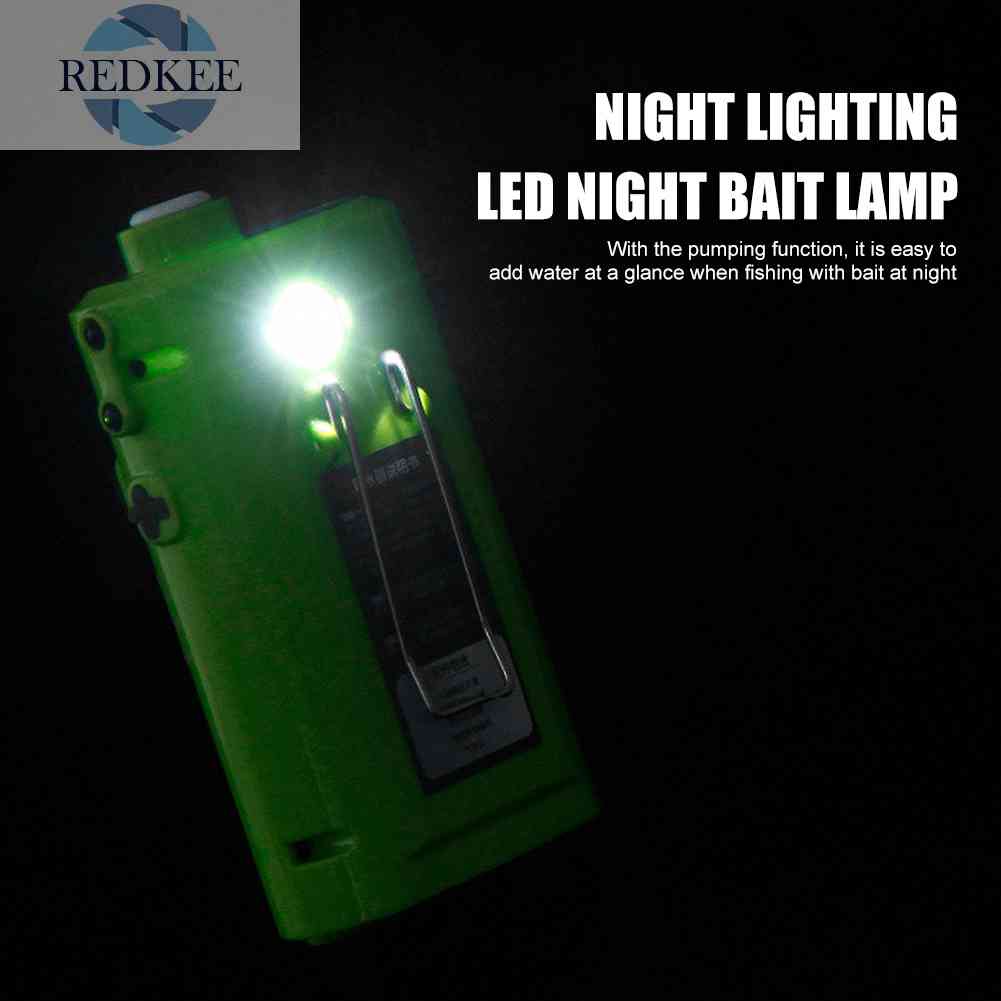 Máy Bơm Oxy Có Đèn LED Cảm Biến Thông Minh Cổng USB