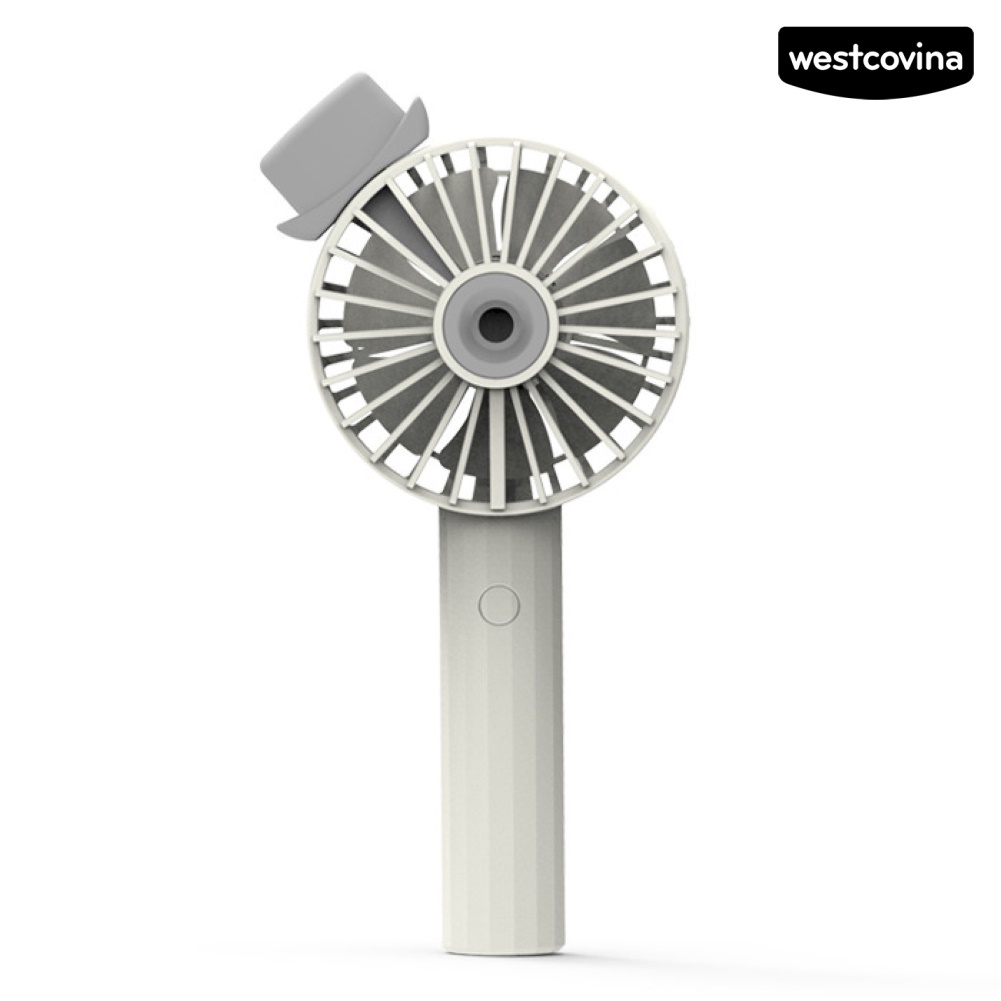 W🅢Quạt Làm Mát Phun Sương Cầm Tay Mini Có Thể Sạc Lại Bằng Cổng USB
