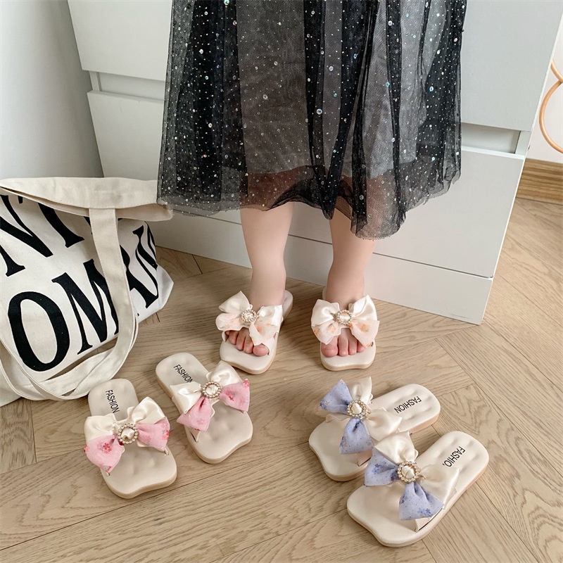 Dép Sandal Đế Mềm Chống Trượt Phong Cách Hàn Quốc Ngọt Ngào Cho Nữ