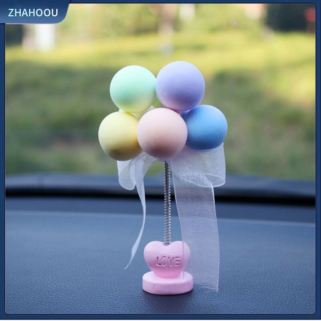 ☃Phụ Kiện Trang Trí Nhà Cửa Độc Đáo Sáng Tạo☃ Bong Bóng Nhiều Màu Trang Trí Nội Thất Xe Hơi