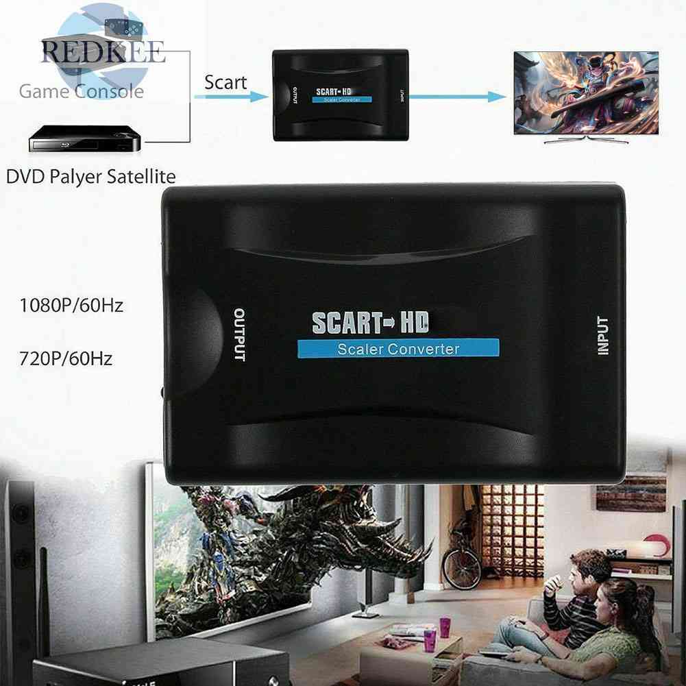 Bộ ChuyểN ĐổI SCART Sang HDMI 1080P