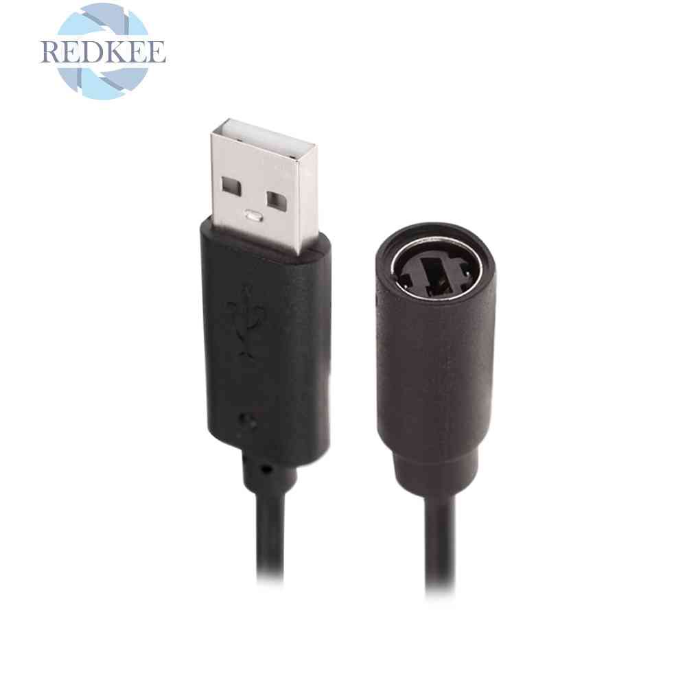 Set 2 Cáp Nối USB Cho Tay Cầm Chơi Game Xbox 360