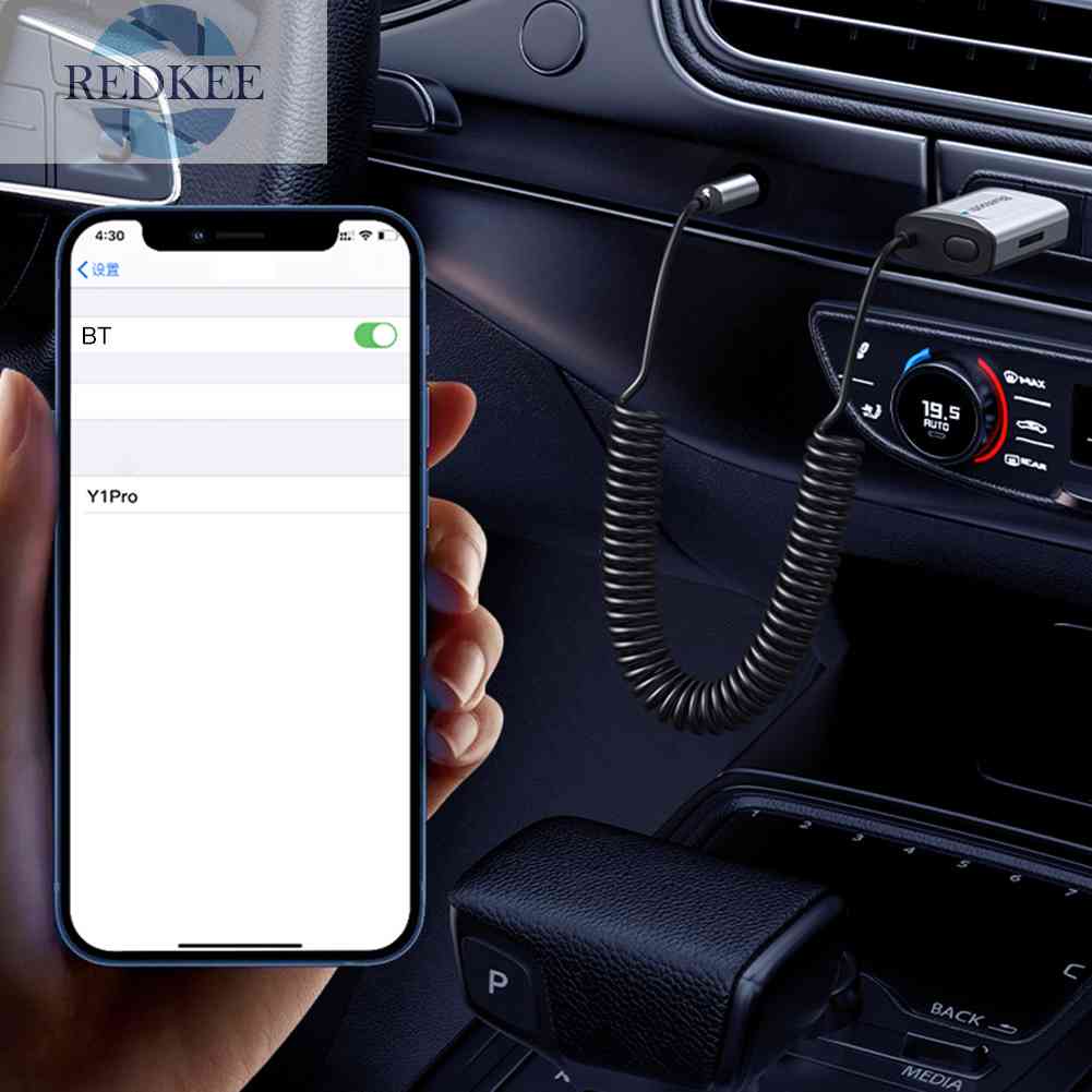 Thiết Bị Nhận Tín Hiệu Âm Thanh Bluetooth Hỗ Trợ TF Cho Xe Ô Tô