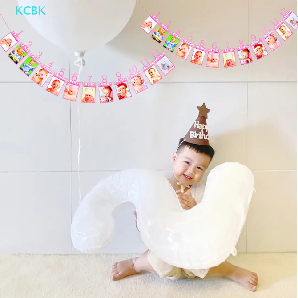 Khung Ảnh Chữ Happy Birthday My 1st BK Trang Trí Tiệc Sinh Nhật Cho Bé