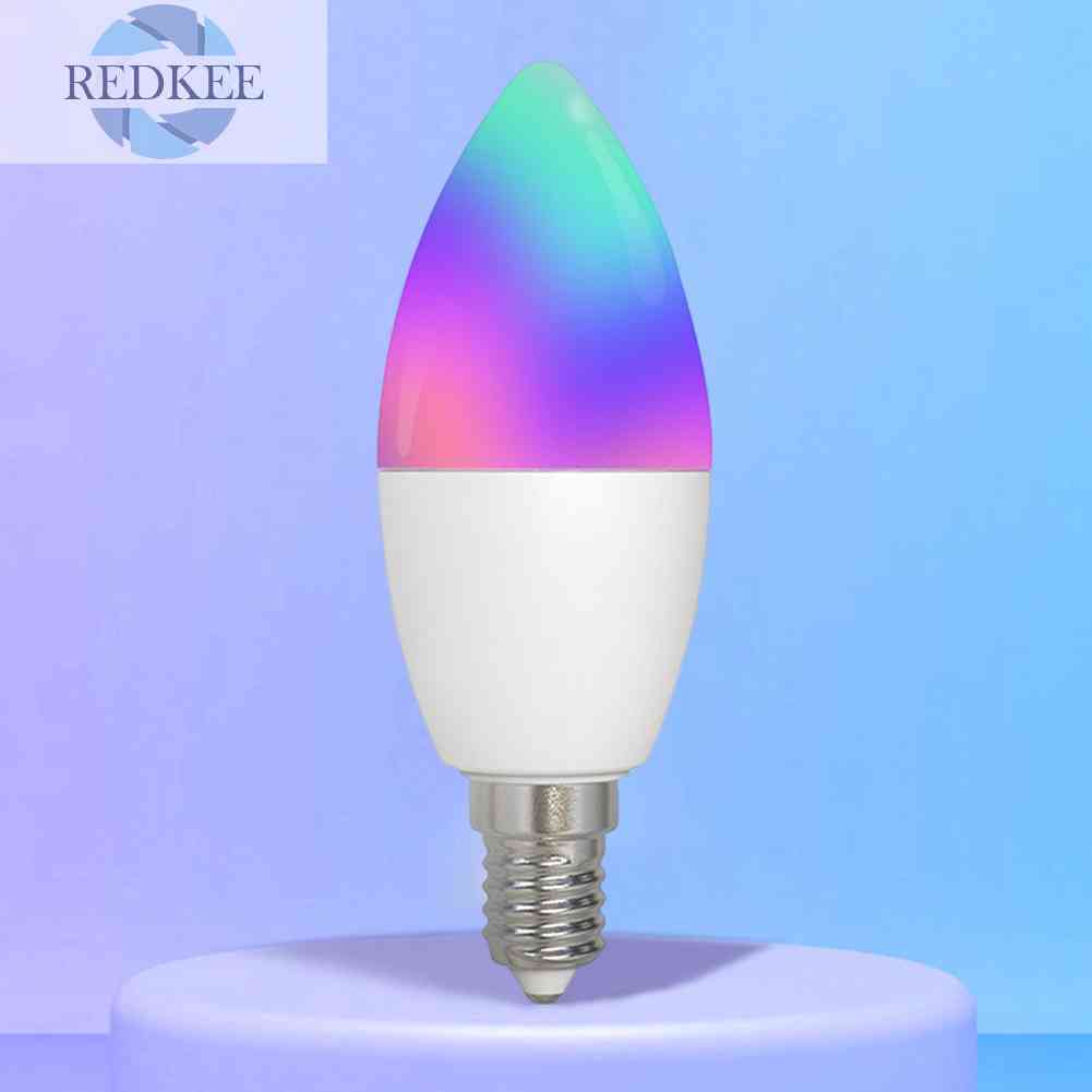 Bóng Đèn Nến Thông Minh Điều Khiển Bằng Giọng Nói E14