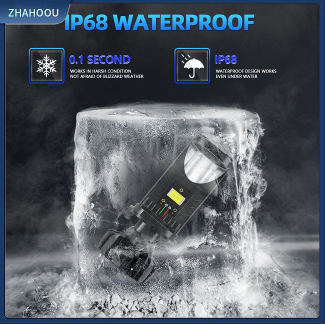 ☃Phụ Kiện Trang Trí Nhà Cửa Độc Đáo Sáng Tạo☃ 1 Cặp Đèn Pha Led 80w 6000k 20000lm Thay Thế Cho Xe Hơi