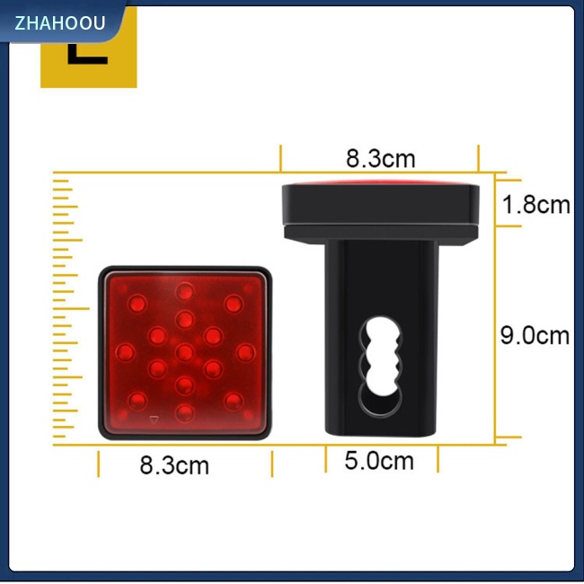 ☃Phụ Kiện Trang Trí Nhà Cửa Độc Đáo Sáng Tạo☃ Đèn Led Phanh Chống Sốc / Thấm Nước Chuyên Dụng Cho Xe Tải