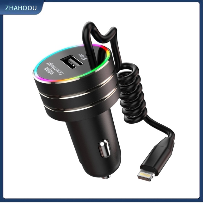 ☃Phụ Kiện Trang Trí Nhà Cửa Độc Đáo Sáng Tạo☃ Củ Sạc K13 Pd Usb Có Đèn Ban Đêm Cho Ios