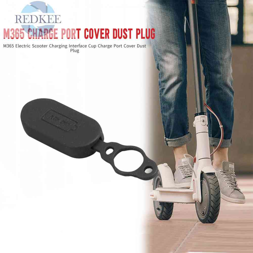 Vỏ Bọc Cổng Sạc Xe Scooter Điện Bằng Silicone Chống Bụi M365