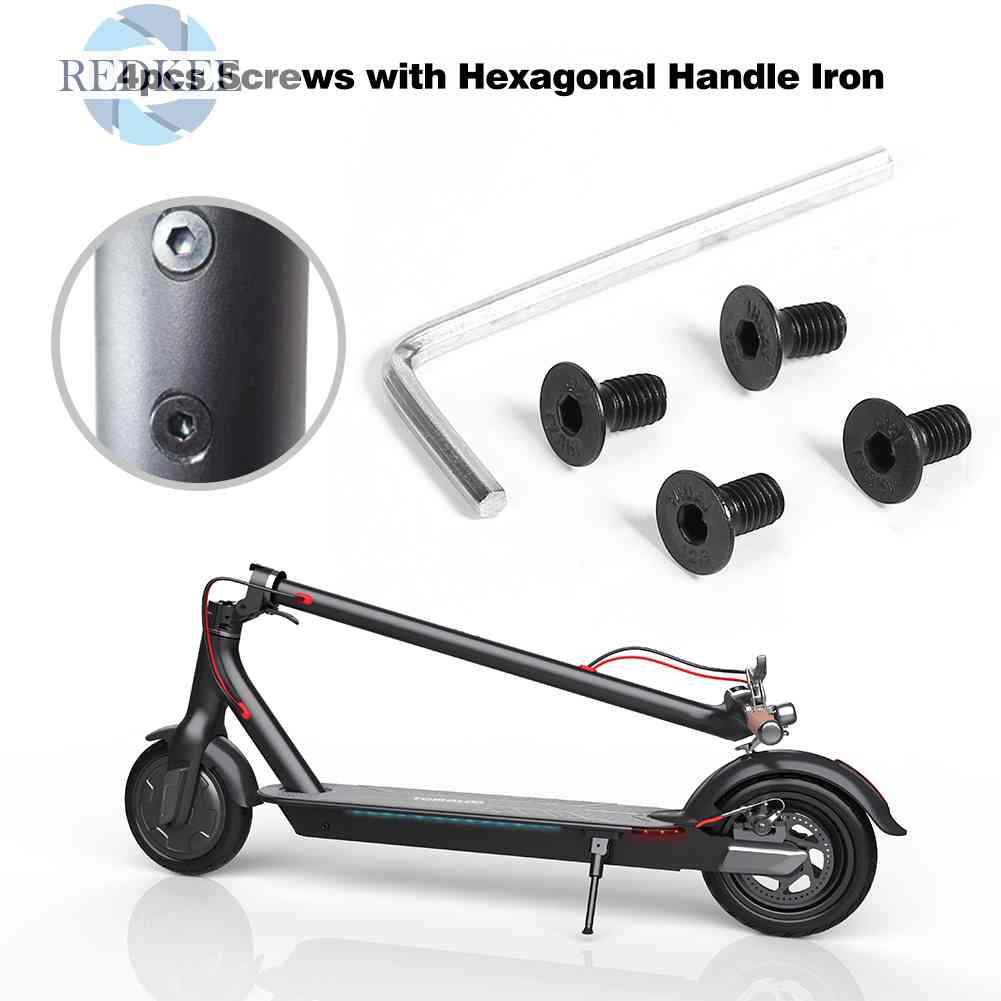 Bộ 4 Ốc Vít Lục Giác Cho Xe Điện M365