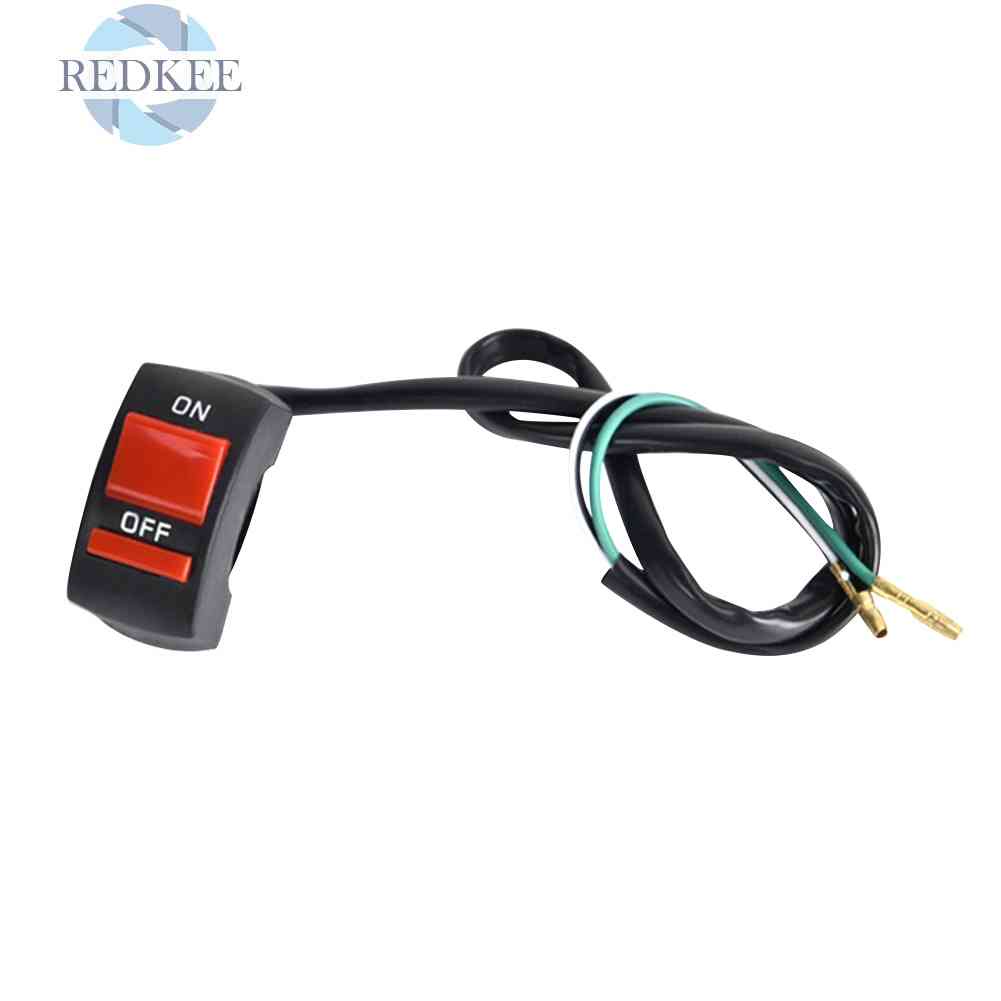 Công Tắc ON / OFF Có Đèn LED Cho Tay Cầm Xe Máy