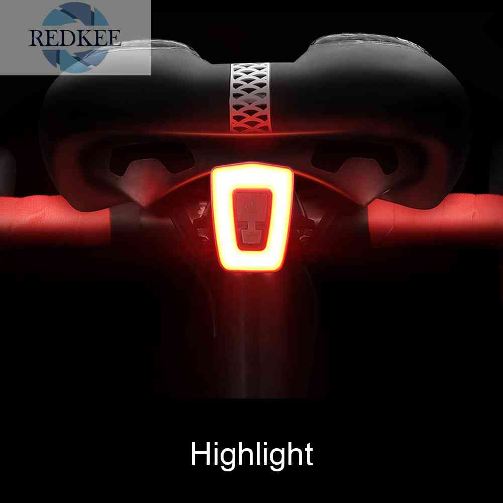 Đèn LED 400mAh 9 Chế Độ Cho Xe Đạp MTB Màu Đen