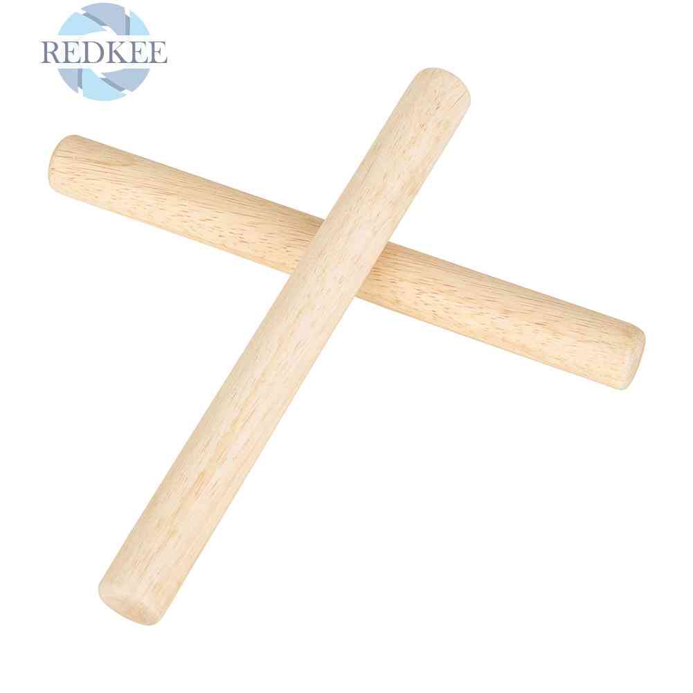 1 Cặp Nhạc Cụ Gõ Bằng Gỗ