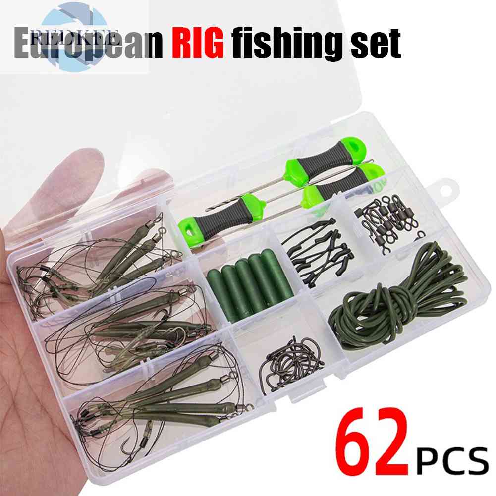 Bộ 62 Phụ Kiện Câu Cá Chuyên Nghiệp