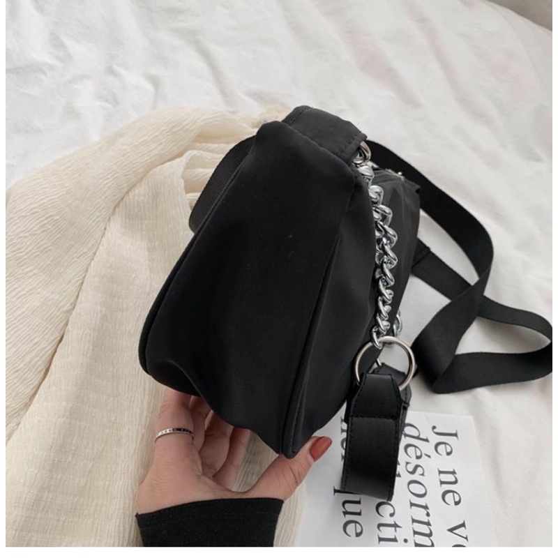 Túi Đeo Vai / Xách Tay Thời Trang Dạo Phố Phong Cách Boho Đơn Giản Cá Tính Đa Năng Màu Đen Dành Cho Bạn Nữ RYVN