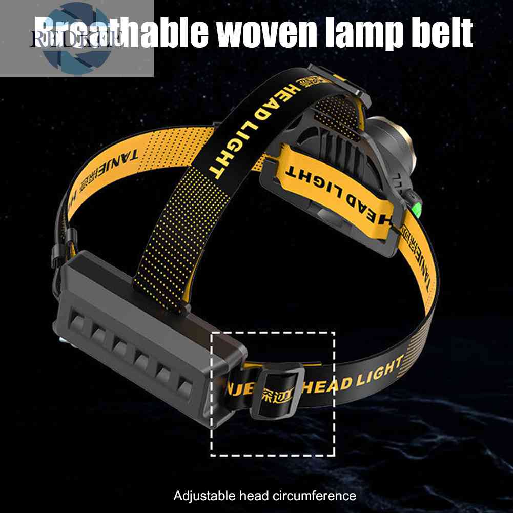 Đèn LED Đeo Trán Câu Cá 3 Chế Độ
