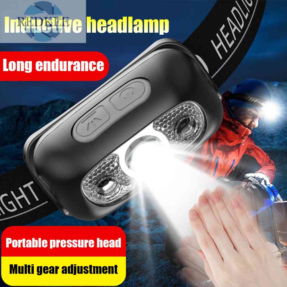 Đèn Pin Đeo Trán Bóng LED Cảnh Báo An Toàn