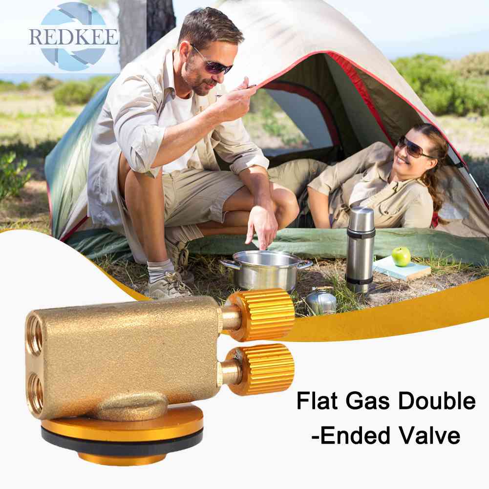 Van Bơm Hơi Hai Đầu Dùng Cho Cắm Trại Ngoài Trời