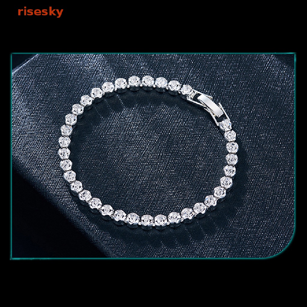 Vòng Đeo Tay Đính Đá Zircon Cỡ Nhỏ Thời Trang Cho Nữ