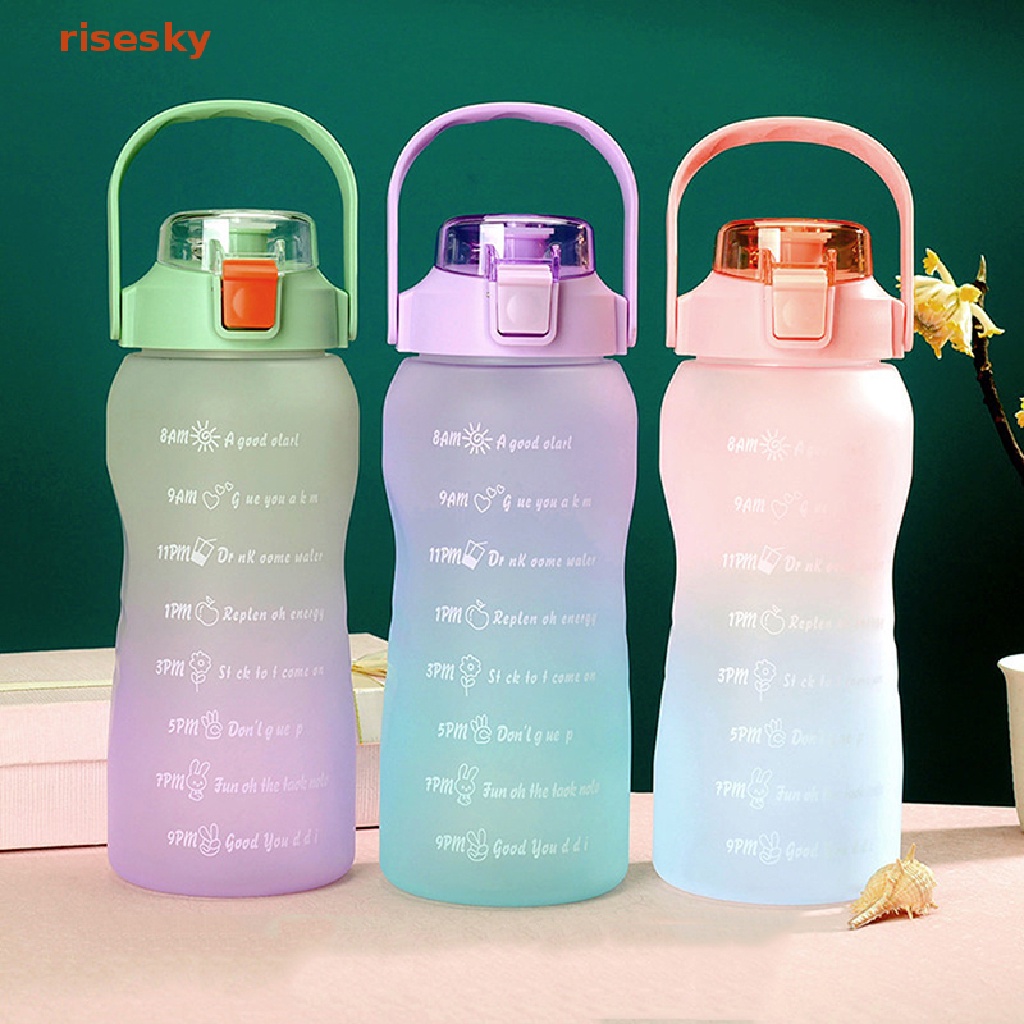 Bình Nước Thể Thao 750ML Có Ống Hút Chống Rò Rỉ Tiện Dụng